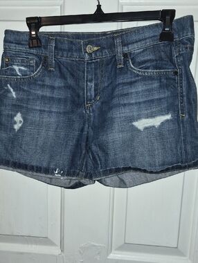 Joe's Jeans Vintage Reserve Distressed Samara denim shorts Size 25